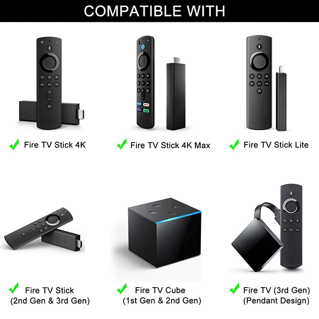 Replacement for Amazon L5B83G Alexa Vocie Remote Control